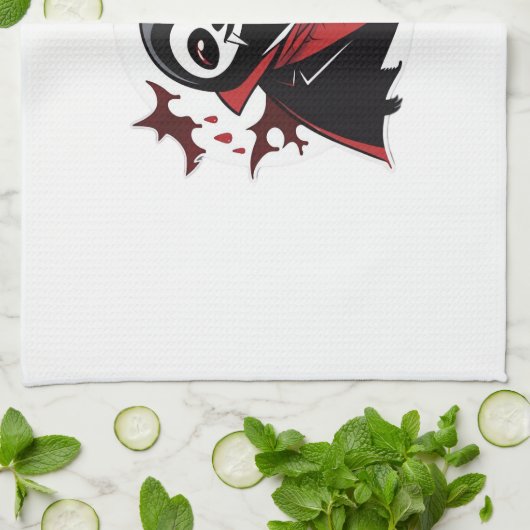 Sloth vampire Classic T-Shirt_1 Geschirrtuch (Gefaltet)