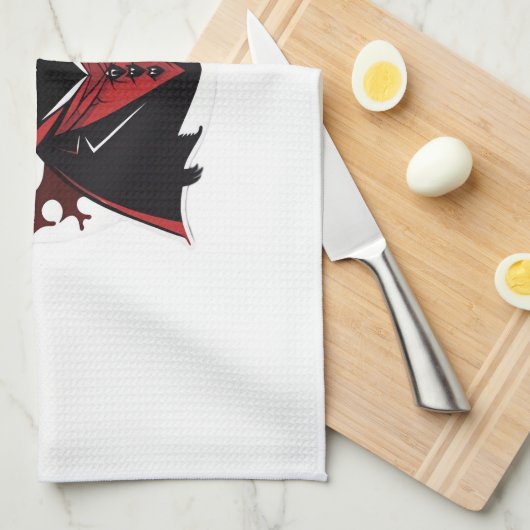 Sloth vampire Classic T-Shirt_1 Geschirrtuch (Viertel Falte)