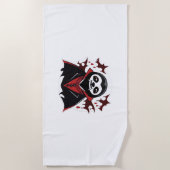 Sloth vampire Classic T-Shirt_1 Strandtuch (Vorderseite)