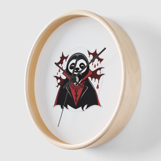 Sloth vampire Classic T-Shirt_1 Uhr (Winkel)