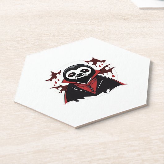 Sloth vampire Classic T - Shirt_1 Untersetzer (angewinkelt)