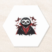 Sloth vampire Classic T - Shirt_1 Untersetzer (Vorderseite)