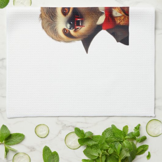 Sloth Vampire Classic T-Shirt Geschirrtuch (Gefaltet)