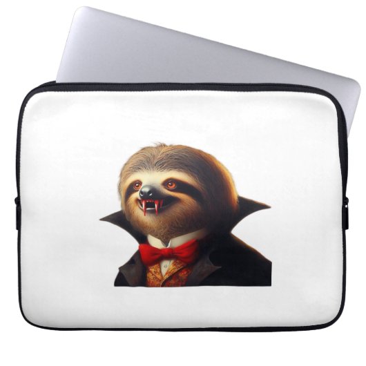 Sloth Vampire Classic T-Shirt Laptopschutzhülle (Vorderseite)