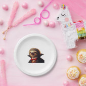 Sloth Vampire Classic T - Shirt Pappteller (Party)