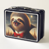 Sloth Vampire Metall Brotdose (Rückseite)