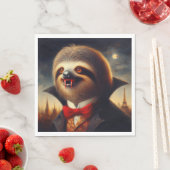 Sloth Vampire Serviette (Beispiel)