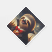 Sloth Vampire Serviette (Ecke)