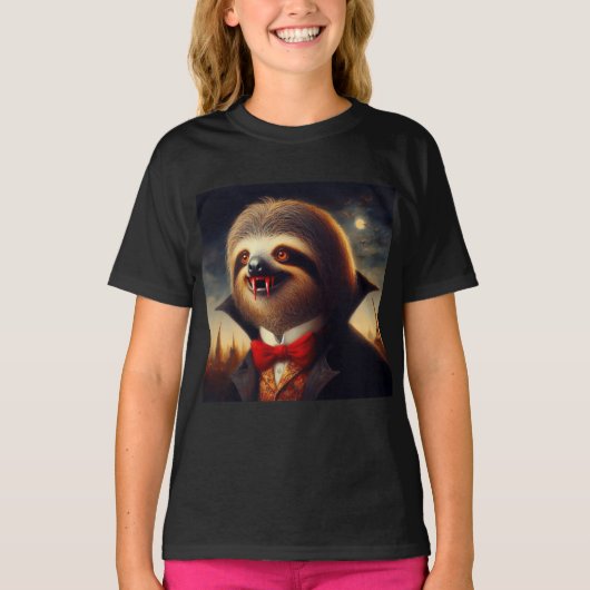Sloth Vampire T-Shirt (Vorderseite)