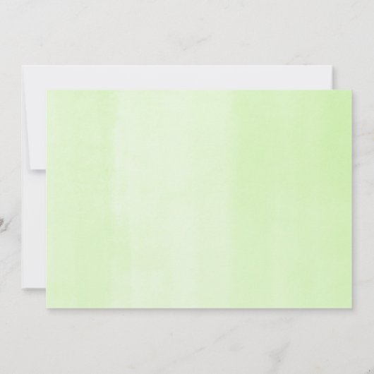 Sloth Virtual baby Dusche geschlechtsneutral niedl Einladung (Rückseite)