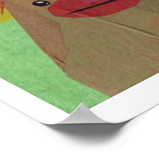 Sloth von Jill Connor Poster (Ecke)