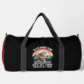 Sloth Wanderabenteuer Duffle Bag (Vorderseite)