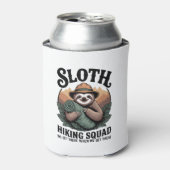 Sloth WanderSquad Funny Camping Dosenkühler (Kanne Vorderseite)