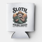 Sloth WanderSquad Funny Camping Dosenkühler (Vorderseite)