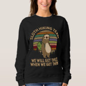 Sloth Wanderteam 183 Sweatshirt (Vorderseite)