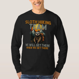 Sloth Wanderteam - Abenteuer im Freien T-Shirt