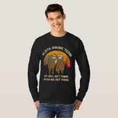 Sloth Wanderteam Funny Vintag 68 T-Shirt (Vorne ganz)