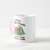 Sloth Wanderteam Kaffeetasse (Vorderseite Links)