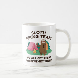 Sloth Wanderteam Kaffeetasse