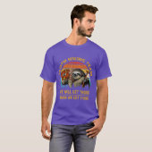 Sloth Wanderteam lustiges Camping T-Shirt (Vorne ganz)