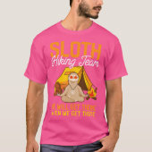 Sloth Wanderteam T-Shirt (Vorderseite)