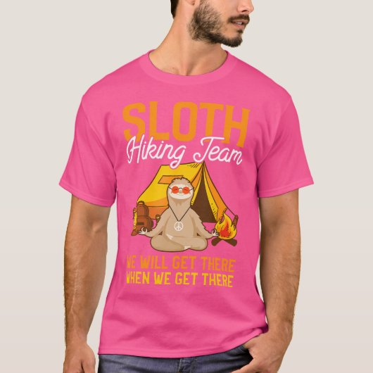 Sloth Wanderteam T-Shirt (Vorderseite)