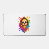 Sloth Watercolor Schreibtischunterlage (Vorderseite)