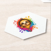 Sloth Watercolor Untersetzer (angewinkelt)