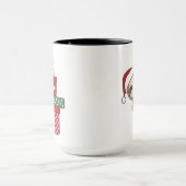 Sloth Weihnachtsgeschenk Winterspiele Tasse (Zentrum)