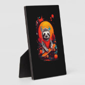 Sloth with skateboard on halloween night Classic T Fotoplatte (Seite)