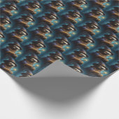 Sloth Wizard Geschenkpapier (Ecke)