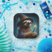 Sloth Wizard Pappteller (Party)