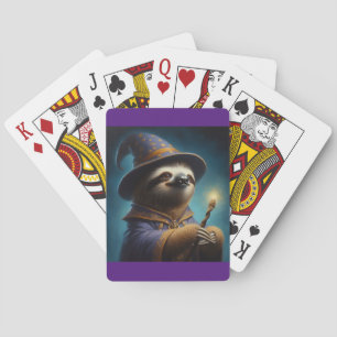 Sloth Wizard Spielkarten