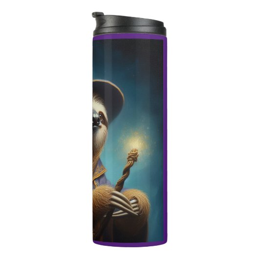 Sloth Wizard Thermosbecher (Nach rechts gedreht)
