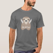 Sloth Wolverine T-Shirt (Vorderseite)