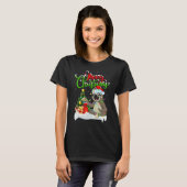 Sloth Xmas Decorations Santa Sloth Christmas T-Shirt (Vorne ganz)
