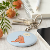 Sloth Yoga Funny Sloth Lover Schlüsselanhänger (Seite)