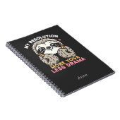 Sloth Yoga Notebook - Mehr Yoga Weniger Drama Notizblock (Rechte Seite)