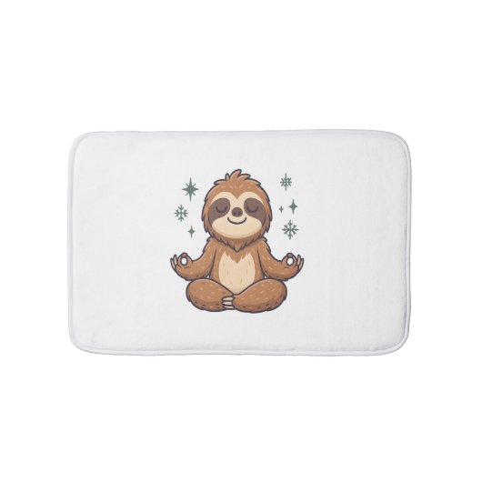 Sloth Yoga Sloth Badematte (Vorderseite)