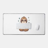 Sloth Yoga Sloth Schreibtischunterlage (Tastatur & Maus)