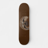 Sloth Zeichnend Skateboard (Vorne)