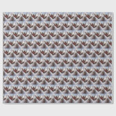 Sloth Ziplining Geschenkpapier (Flach)