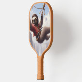Sloth Ziplining Pickleball Schläger (Links)