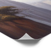 Sloth Ziplining Poster (Ecke)