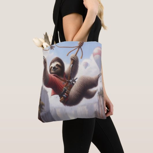 Sloth Ziplining Tasche (Von Nahem)