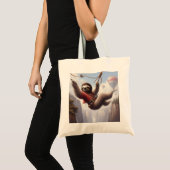 Sloth Ziplining Tragetasche (Vorderseite (Produkt))