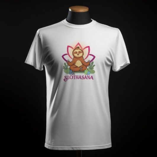 "Slothasana" Sloth macht Yoga-Meditation T-Shirt
