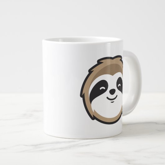 Slothaube Jumbo-Tasse (Vorderseite Rechts)