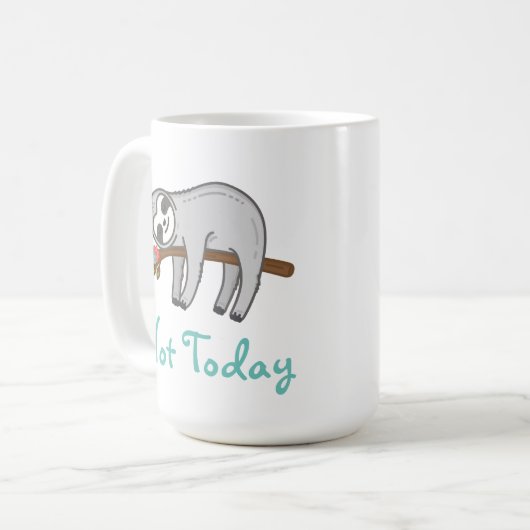 Slothin herum kaffeetasse (Vorderseite Links)