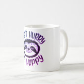 Slothin" im Stil Kaffeetasse (VorderseiteRechts)